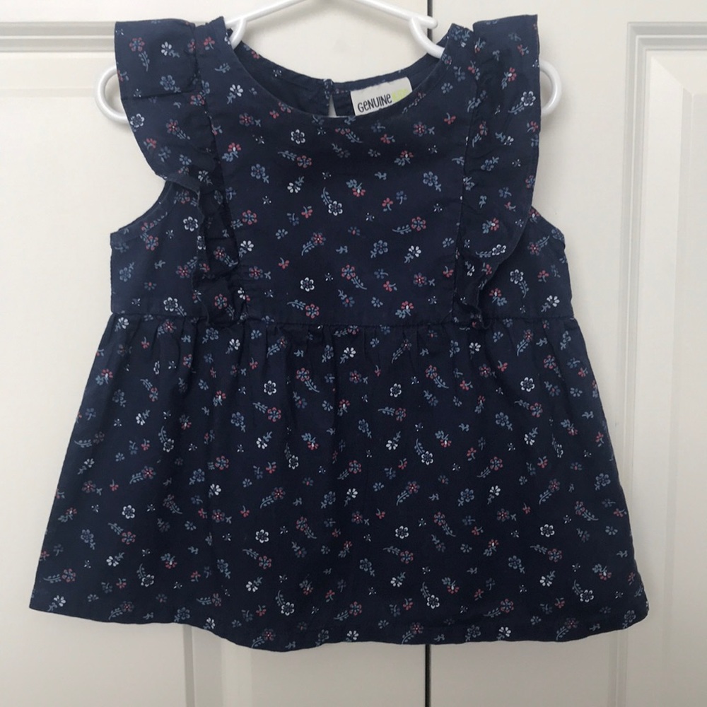 GUC ruffle swing top